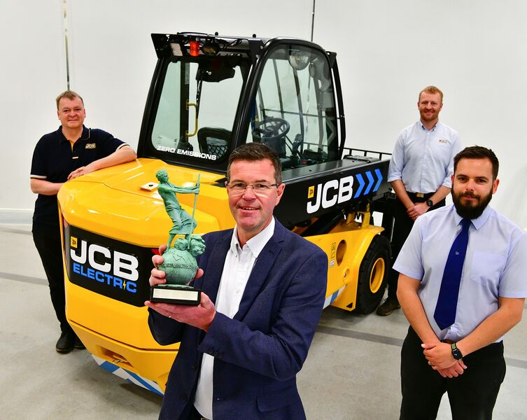 JCB Teletruk伸縮臂叉車(chē)喜獲“環境獎”